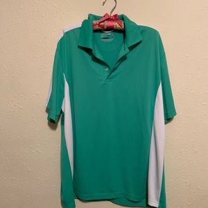 Green chaps golf XL golf shirt